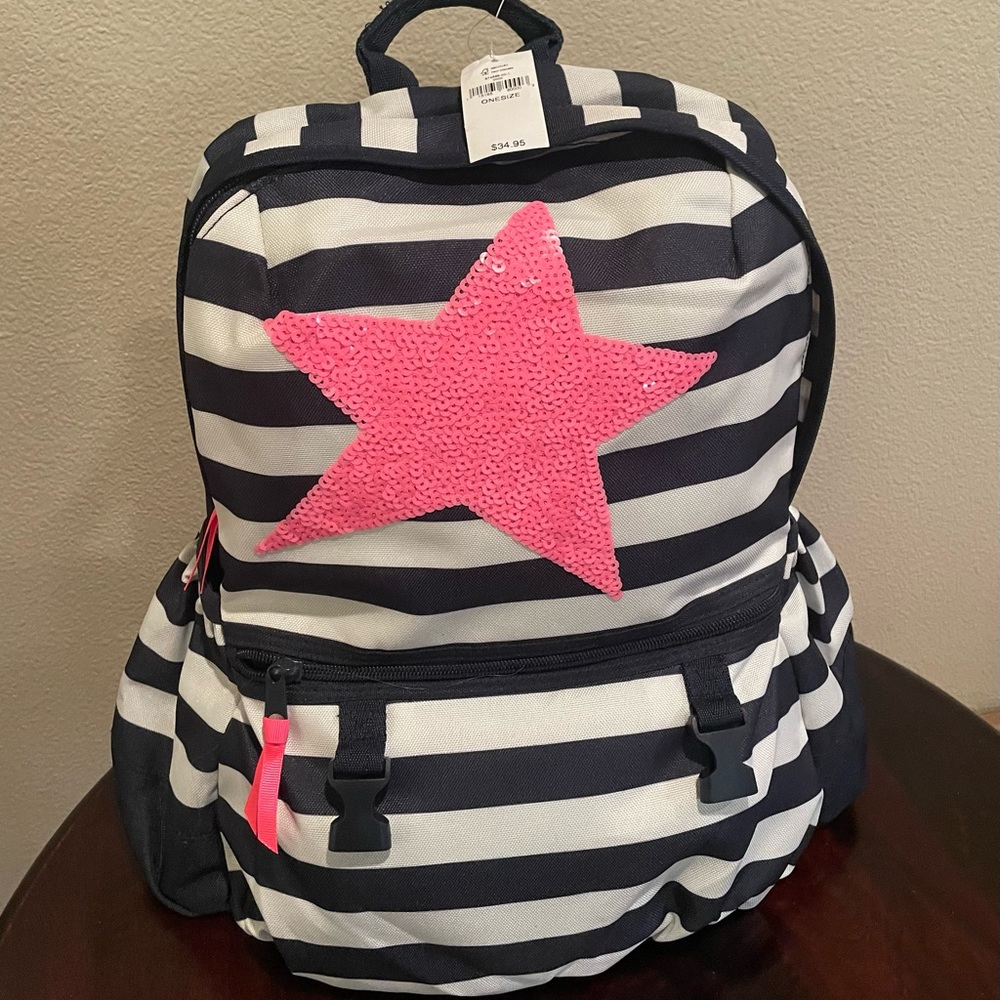 Gap Kids Navy/White Backpack